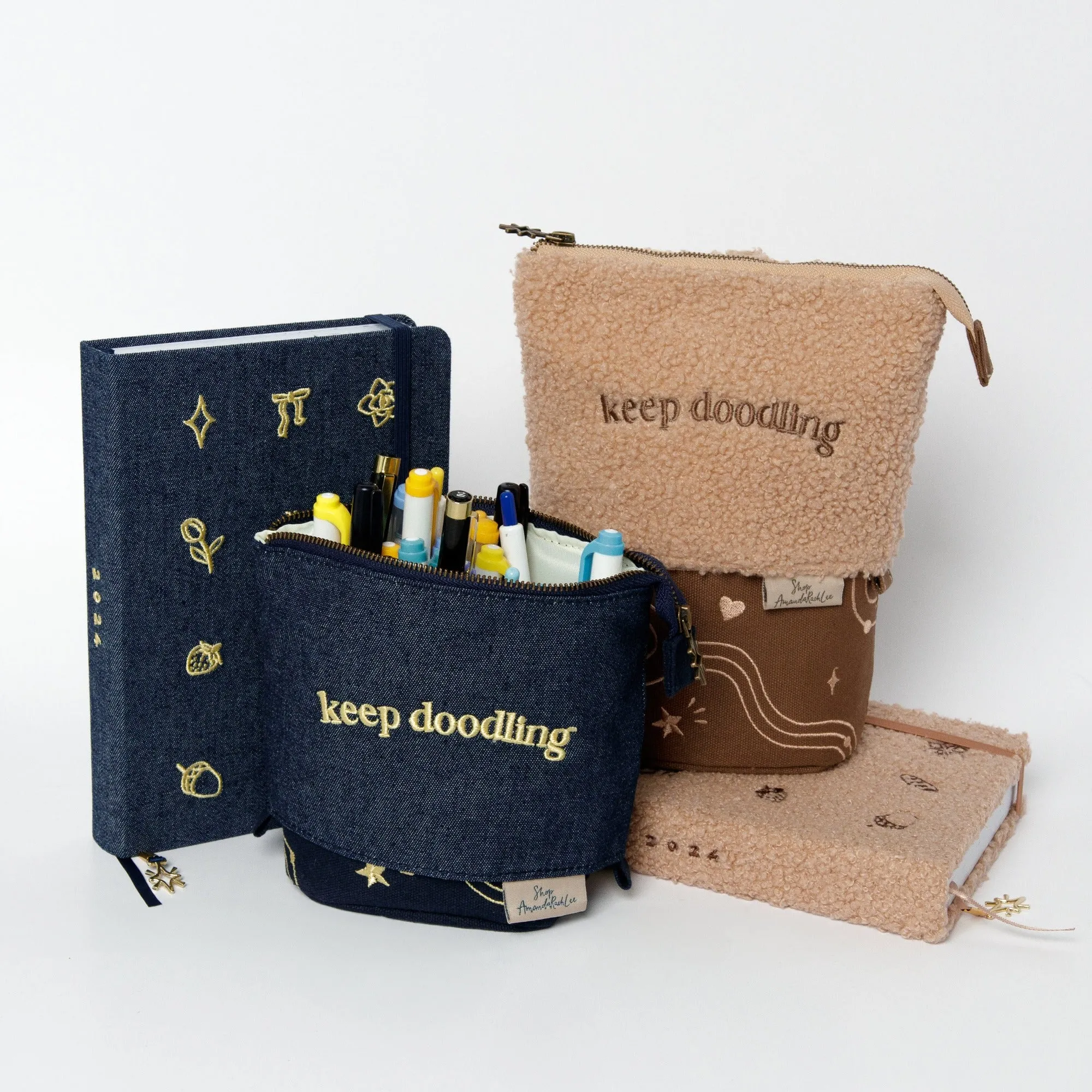 Teddy Retractable Pencil Case