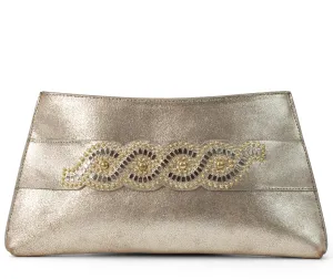 Topaz Sculpted Clutch