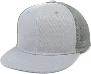 Trendy Apparel Shop Infant to Toddler Size Structured Flatbill Mesh Cap