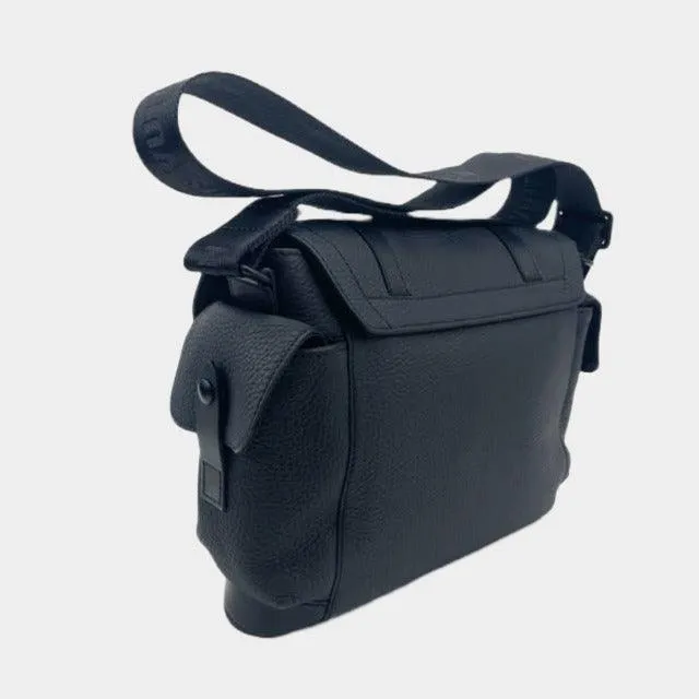 Trendy Inspired Louis Vuitton Black Taurillon Leather Christopher Messenger Bag