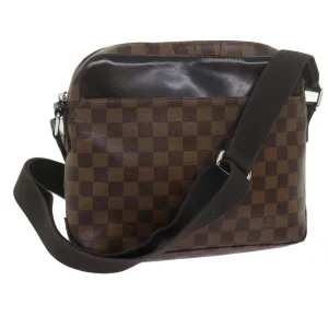 Trendy Inspired Louis Vuitton Damier Ebene Jake Messenger Pm Shoulder Bag N41568 Lv Auth Bs10717