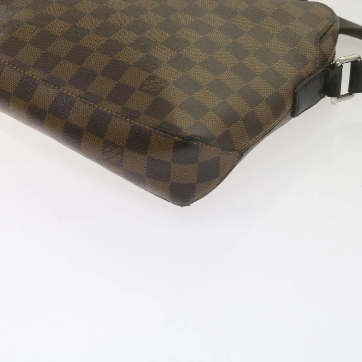 Trendy Inspired Louis Vuitton Damier Ebene Jake Messenger Pm Shoulder Bag N41568 Lv Auth Bs10717