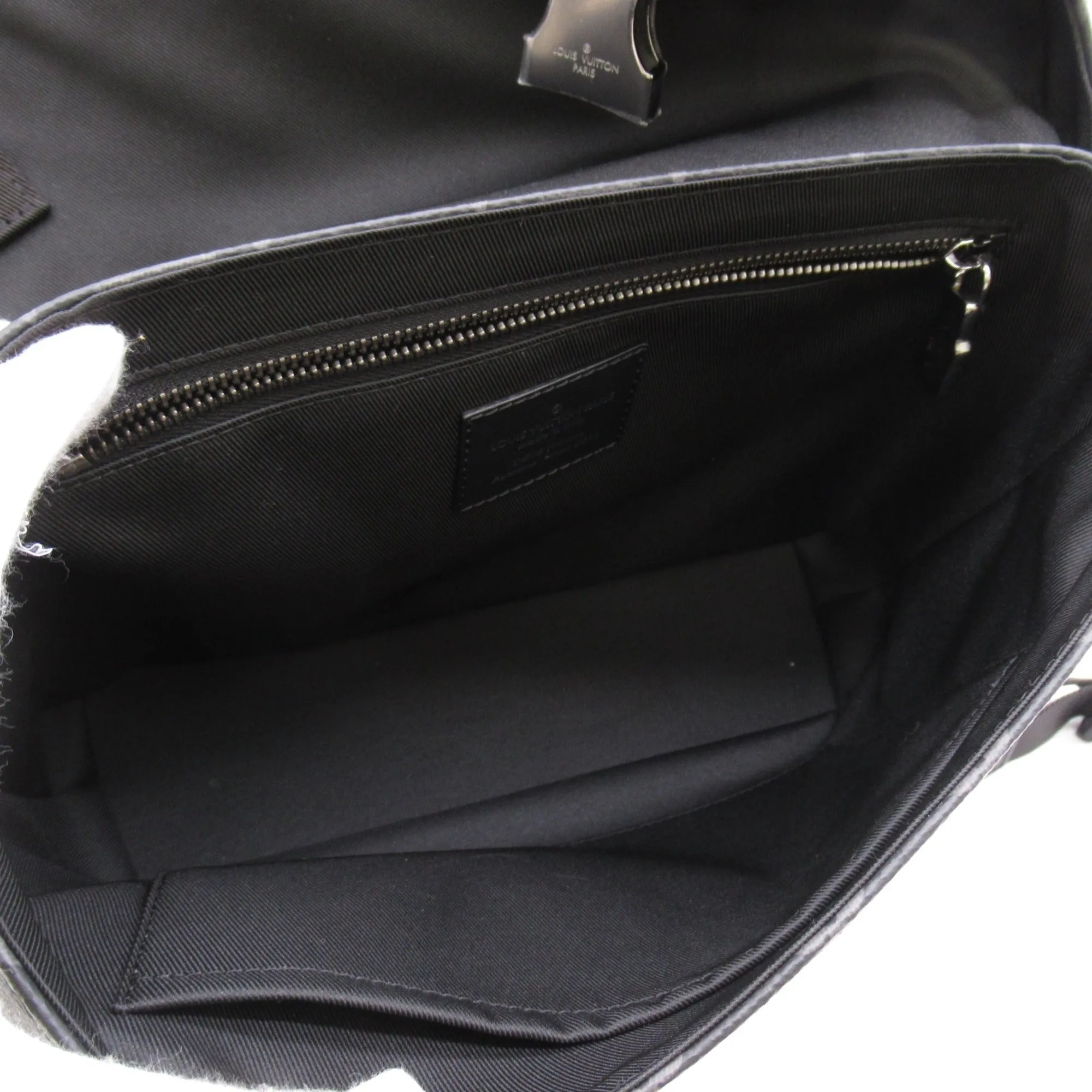 Trendy Inspired Louis Vuitton Messenger Voyage Pm Black Pvc Coated Canvas M40511