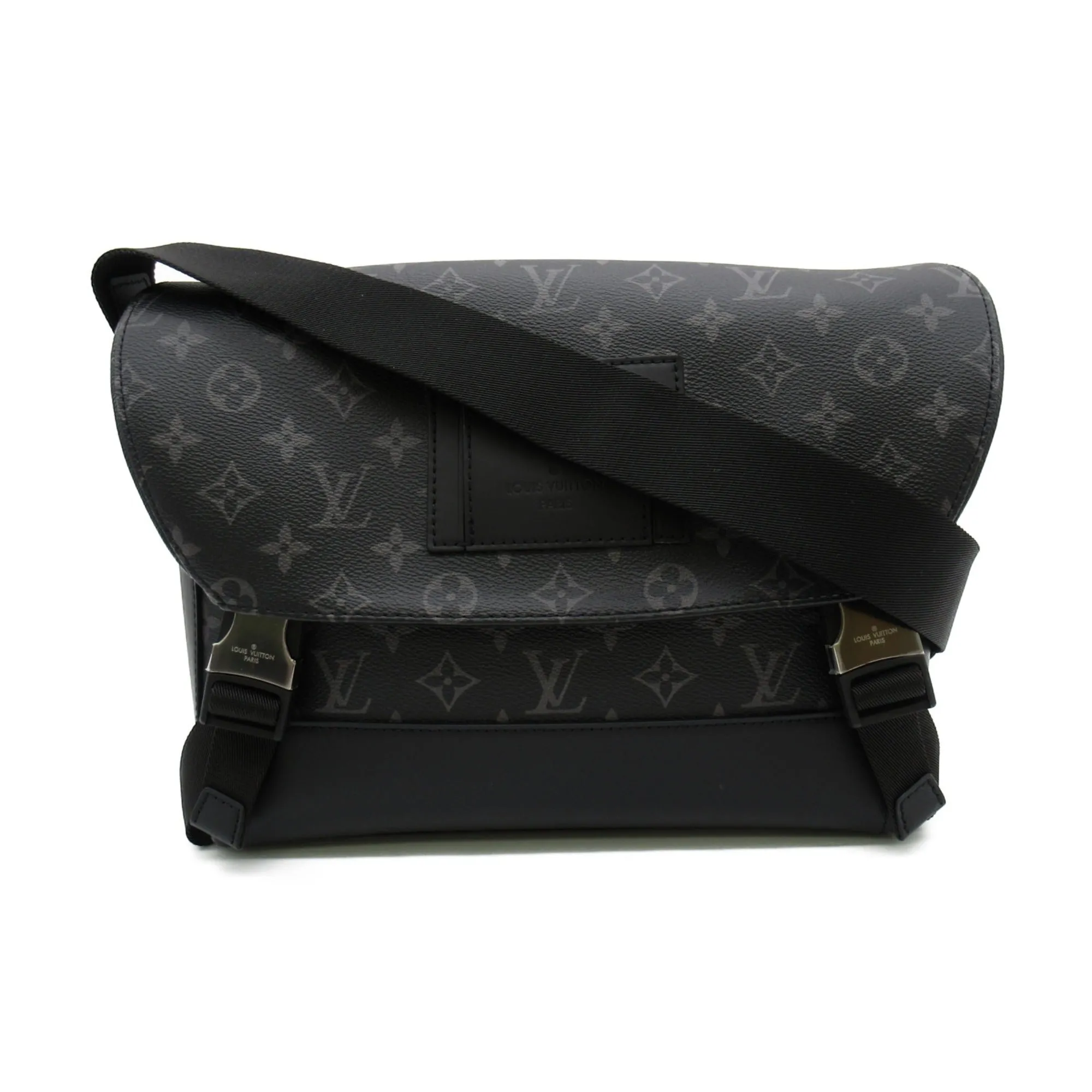 Trendy Inspired Louis Vuitton Messenger Voyage Pm Black Pvc Coated Canvas M40511