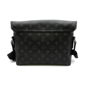Trendy Inspired Louis Vuitton Messenger Voyage Pm Black Pvc Coated Canvas M40511