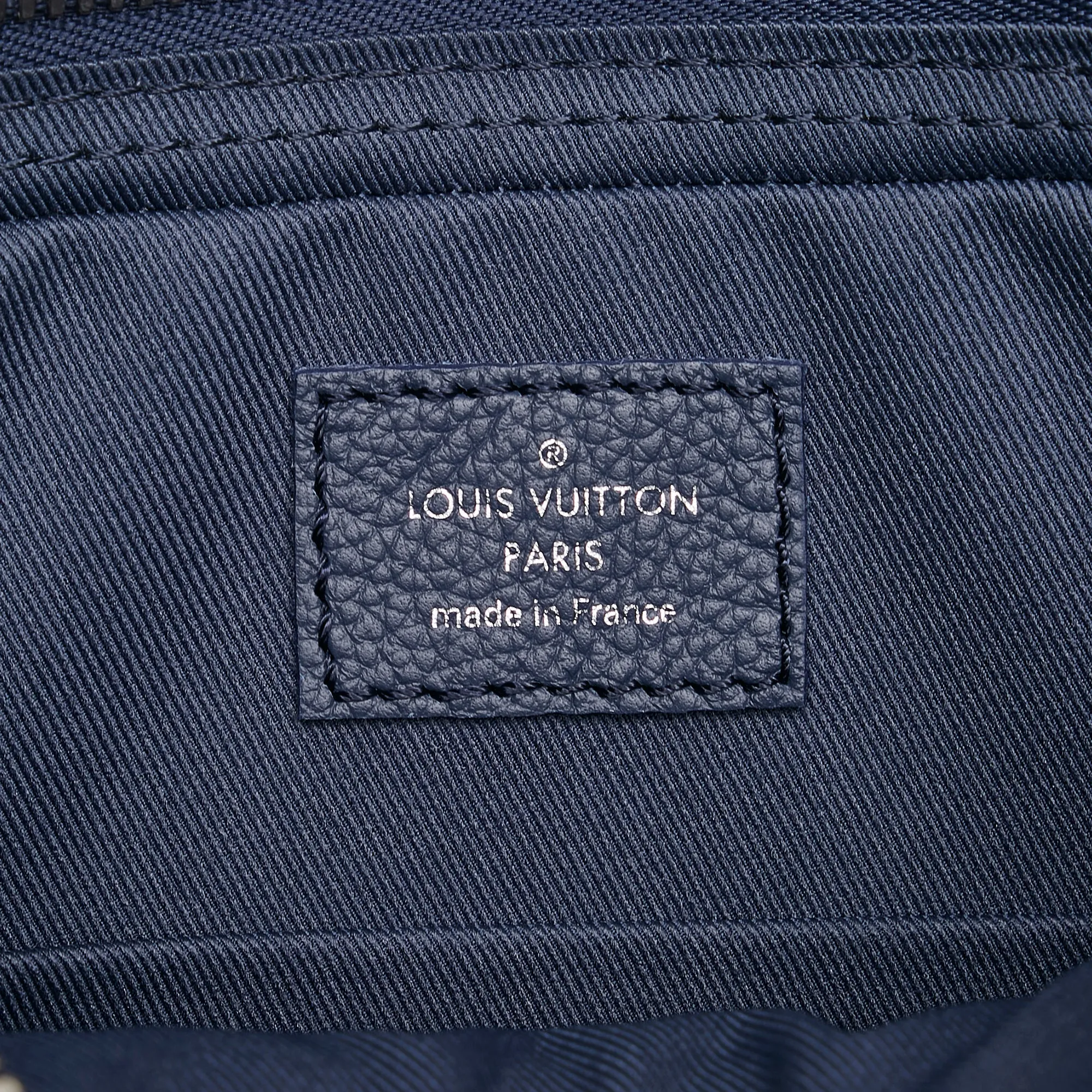Trendy Inspired Louis Vuitton Trio Messenger Bag Blue Watercolor Ink Monogram Canvas