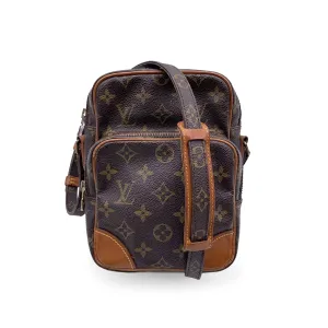 Trendy Inspired Louis Vuitton Vintage Monogram Canvas Amazone Pm Crossbody Bag