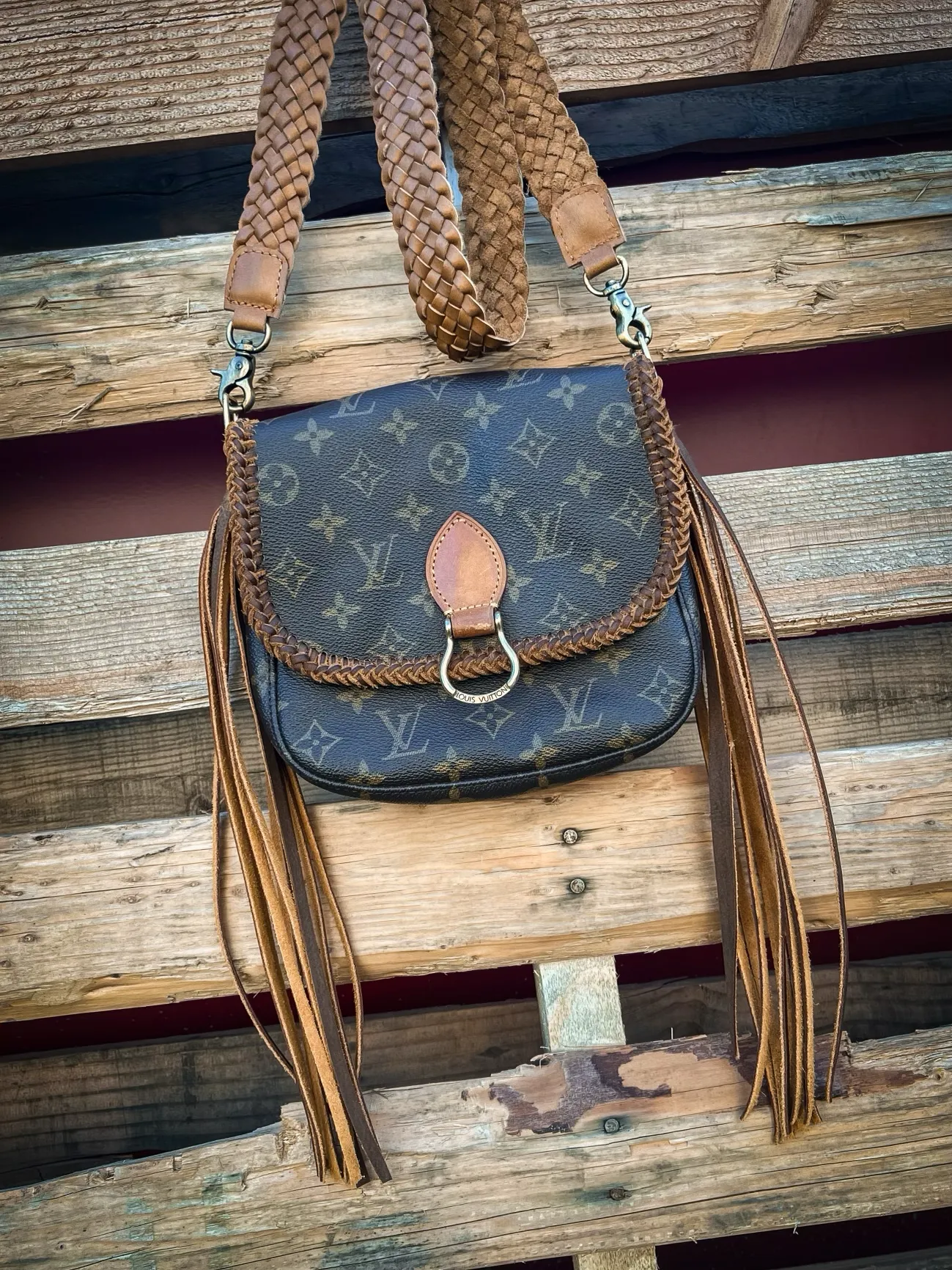 Upcycled LV The Carmel Camilla