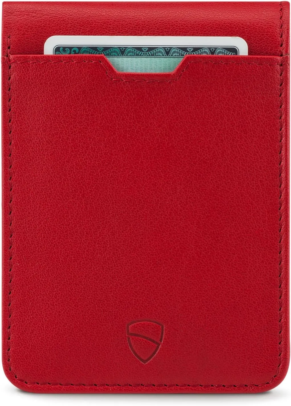 Vaultskin MANHATTAN Slim RFID Blocking Bifold Leather Wallet for Men - Minimalist Front Pocket Card Holder, Holds 9 Cards & Cash, Premium Italian Leather