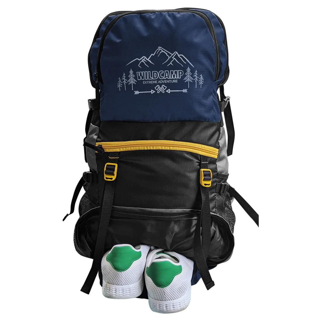 Wildcamp Travel Backpack - 55 Litre - BLUE