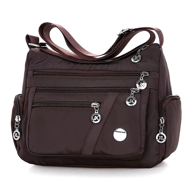 Women Shoulder Lightweight Crossbody Multiple Pockets Messenger Bag