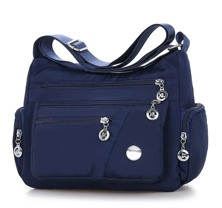 Women Shoulder Lightweight Crossbody Multiple Pockets Messenger Bag
