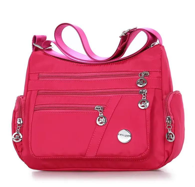 Women Shoulder Lightweight Crossbody Multiple Pockets Messenger Bag
